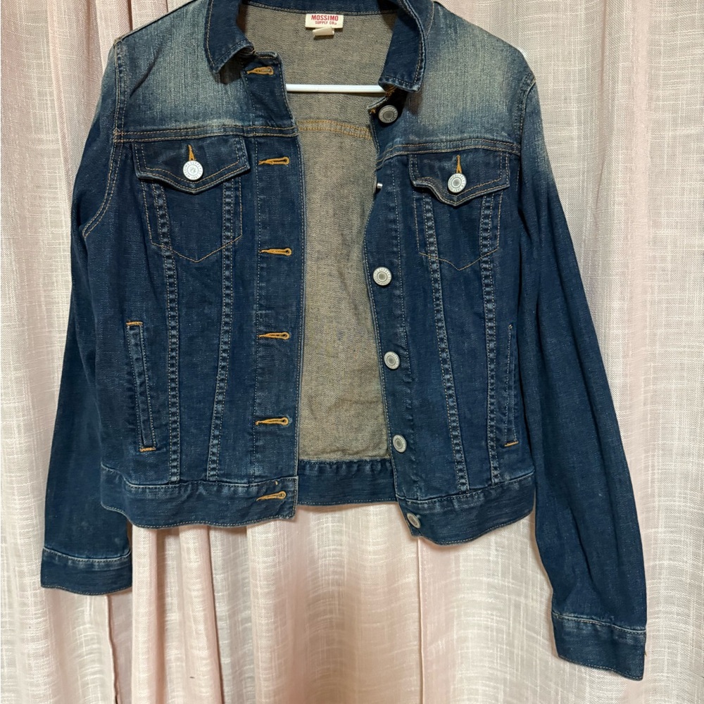 Mossimo Supply Co. Dark Blue Jean Jacket
